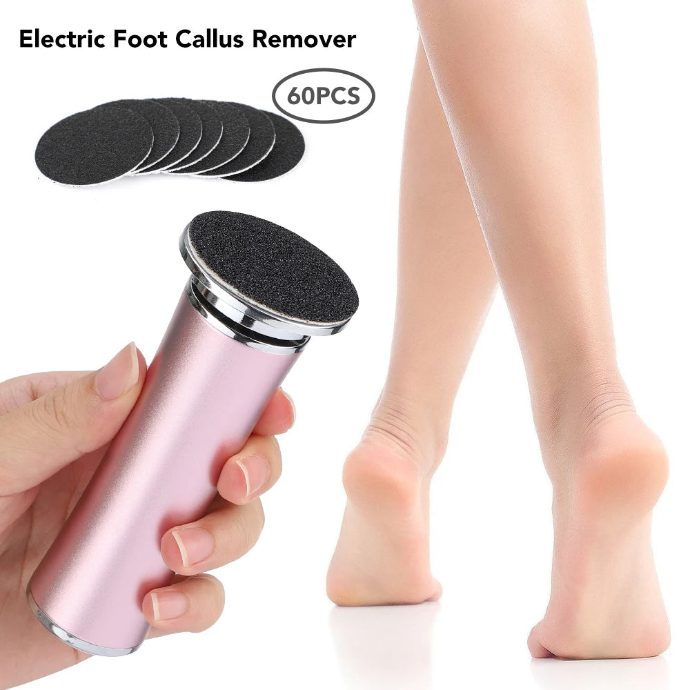 Electric Foot Callus Remover with Replacement Sandpapers