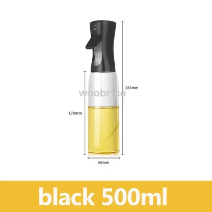Olive Oil Spray Bottle - 200ml, 300ml, 500ml Dispenser for Cooking, BBQ, Baking, and More