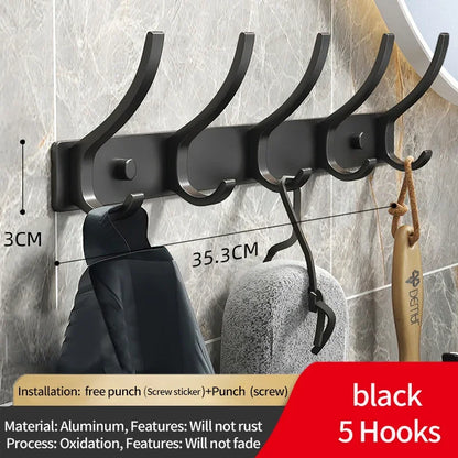 Wall Mounted Robe &amp; Towel Hooks