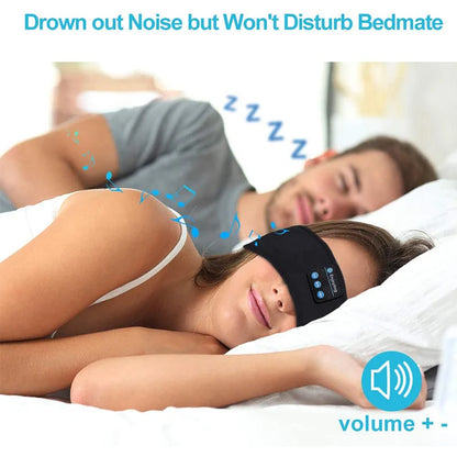 Wireless Bluetooth Sleep Headband with Music &amp; Eye Mask