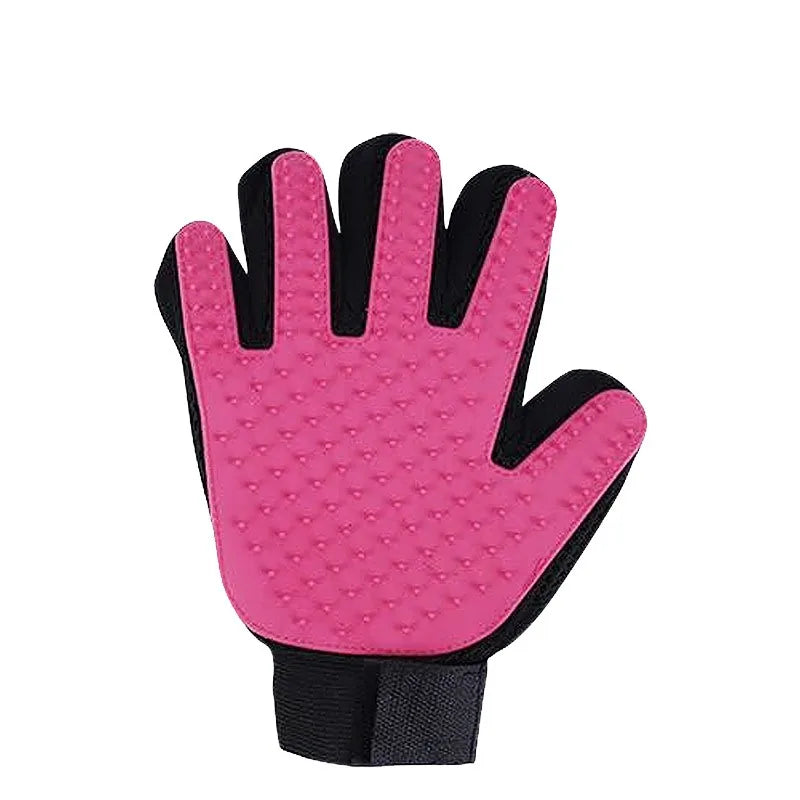 Silicone Pet Hair Removal Gloves - Multicolor