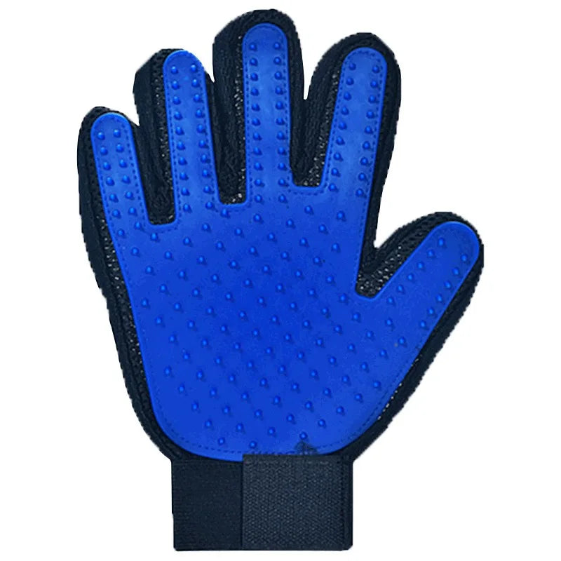 Silicone Pet Hair Removal Gloves - Multicolor