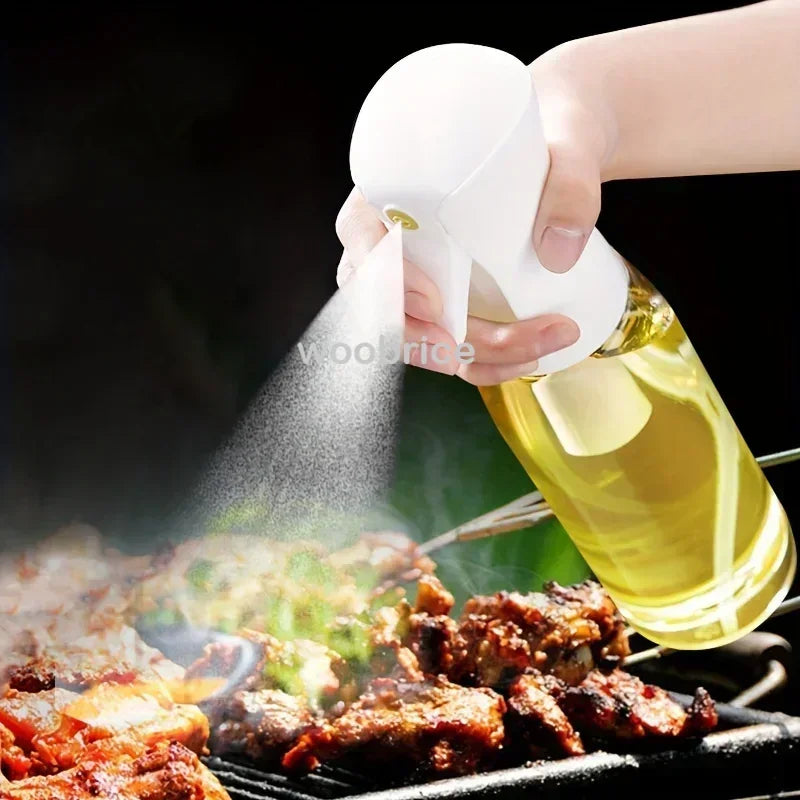 Olive Oil Spray Bottle - 200ml, 300ml, 500ml Dispenser for Cooking, BBQ, Baking, and More