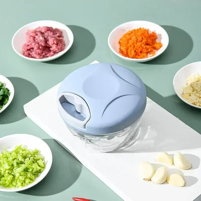 Manual Garlic &amp; Vegetable Chopper, 500/900ml