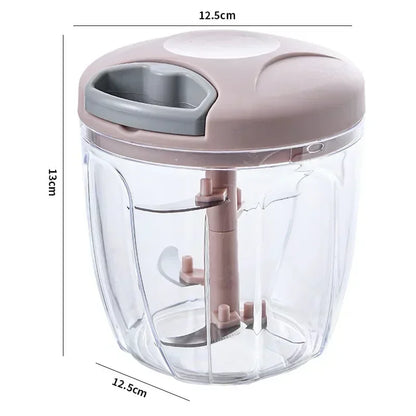 Manual Garlic &amp; Vegetable Chopper, 500/900ml