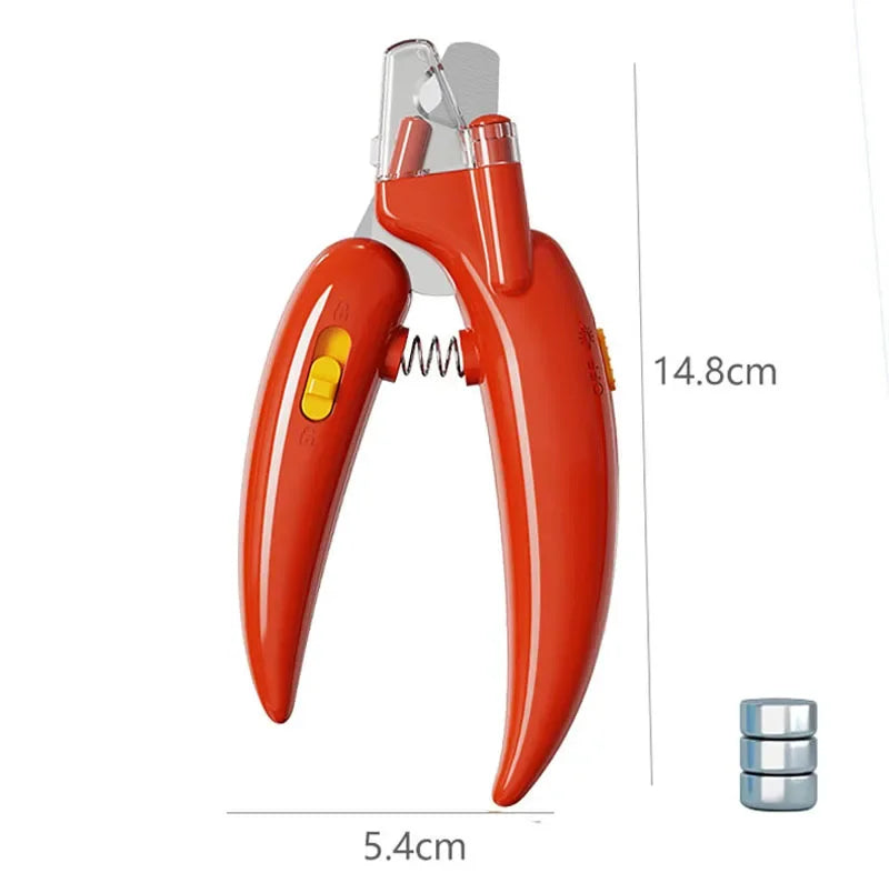 Pet Nail Clippers with LED Light