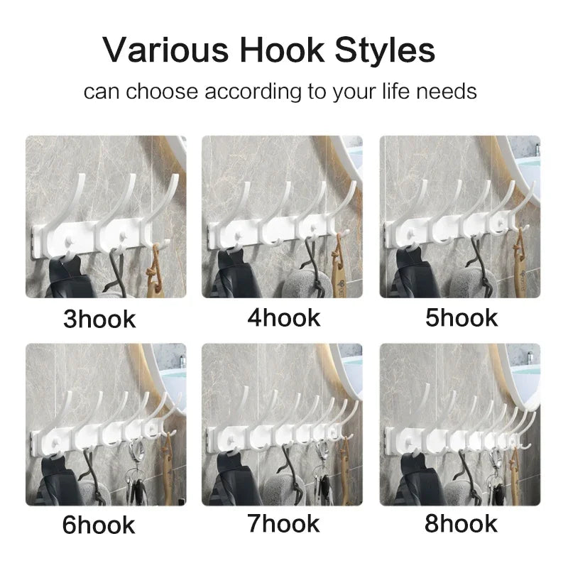 Wall Mounted Robe &amp; Towel Hooks