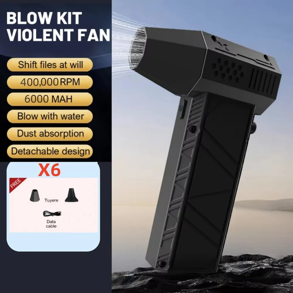 TurboJet 400K RPM Brushless Air Blower &amp; Vacuum