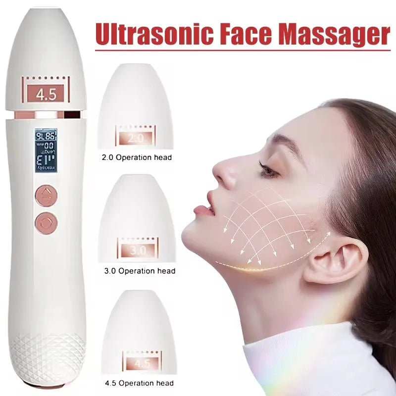 7D Ultrasonic Face Lifting Massager