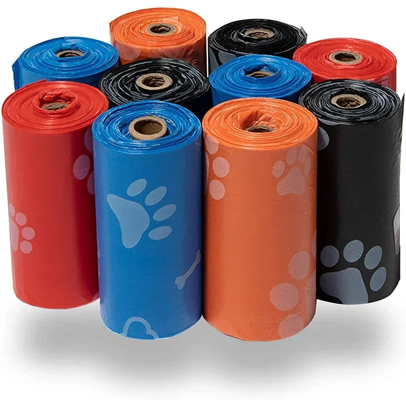 Dog Poop Bags 120 Rolls | Thick, Scented &amp; Easy-Open Refill Bags