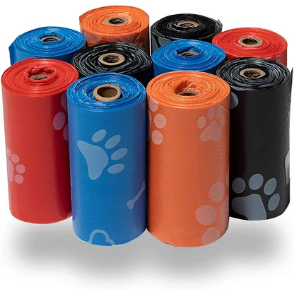 Dog Poop Bags 120 Rolls | Thick, Scented &amp; Easy-Open Refill Bags