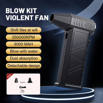 TurboJet 400K RPM Brushless Air Blower &amp; Vacuum