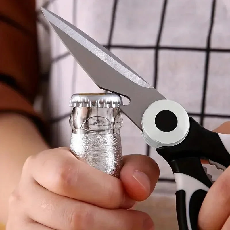 Multifunctional Stainless Steel Kitchen Scissors