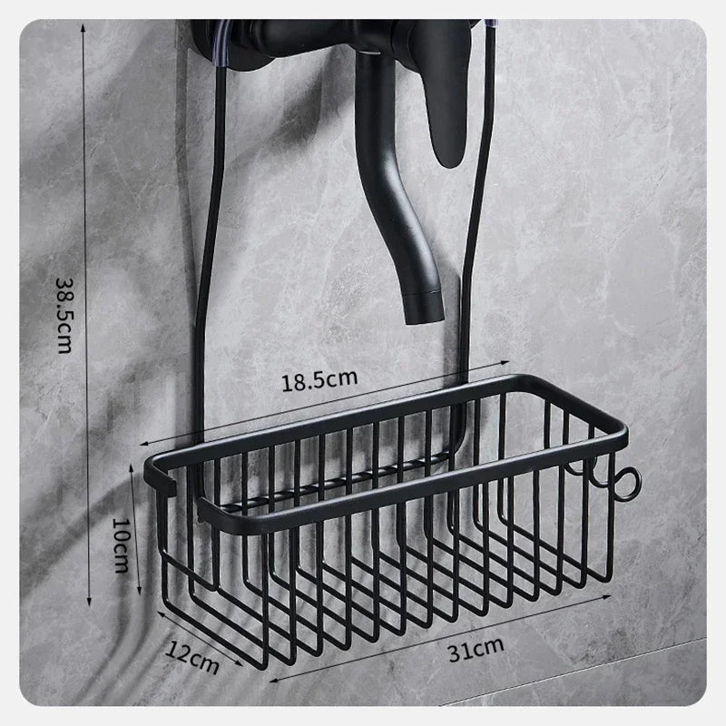 Aluminum Shower Organizer Rack