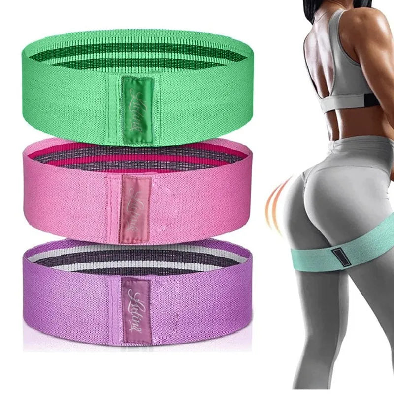 Stretch Resistance Bands for Yoga & Fitness
