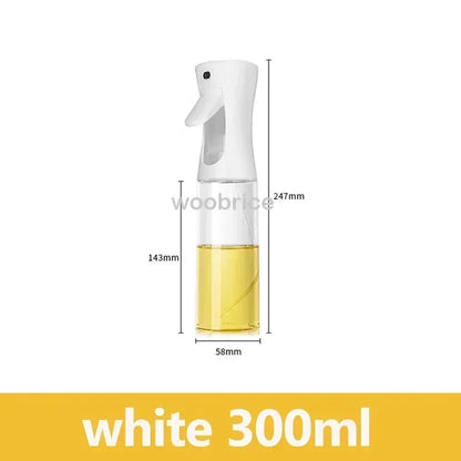 Olive Oil Spray Bottle - 200ml, 300ml, 500ml Dispenser for Cooking, BBQ, Baking, and More